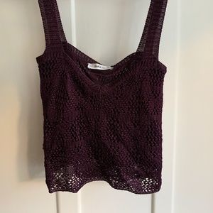 Zara Knit Bustier Top